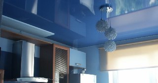 Натяжной потолок на кухню Топки, цена от 6383 руб.