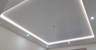 Светодиодные натяжные потолки Топки, цена от 1570 руб.